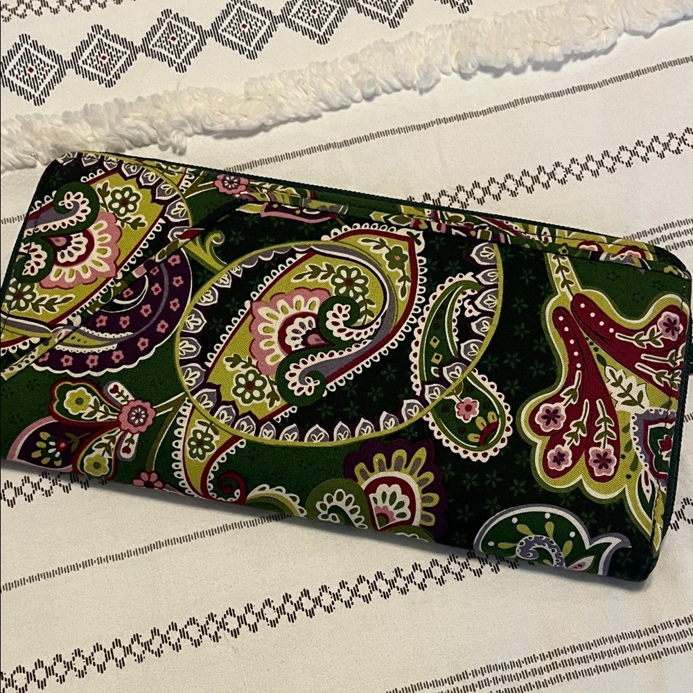 Vera Bradley Paisley Print Wallet